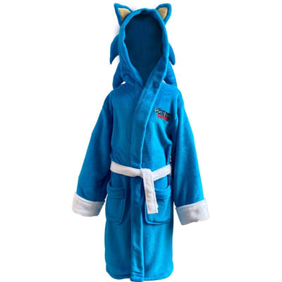 Official Sonic the Hedgehog Cosplay Hooded Children's Bathrobe / Dressing Gown