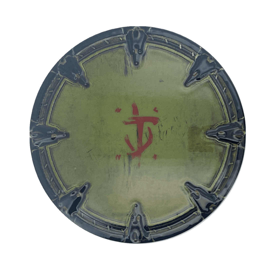 DOOM: The Dark Ages Saw Shield Medallion and Art Card