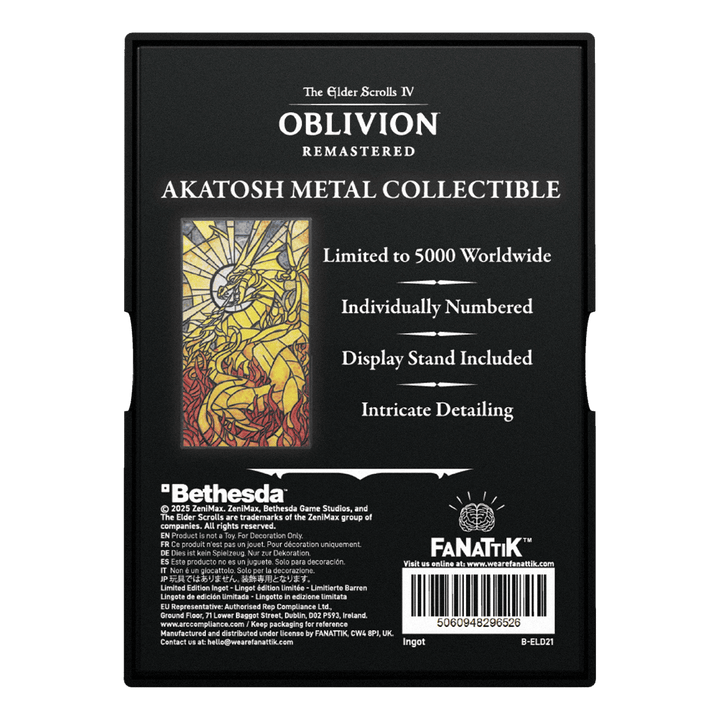 The Elder Scrolls IV: Oblivion Akatosh Ingot