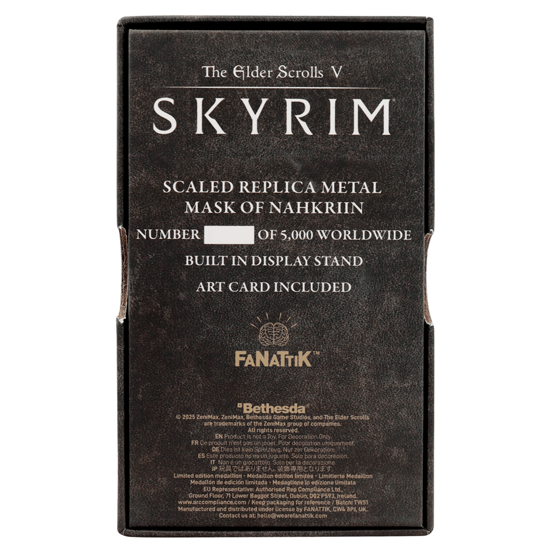 The Elder Scrolls V: Skyrim Nahkriin Dragon Priest Mask Replica