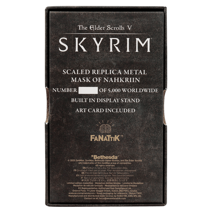 The Elder Scrolls V: Skyrim Nahkriin Dragon Priest Mask Replica