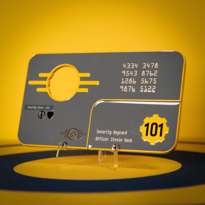 Fallout 3 Vault 101 Security Keycard Replica