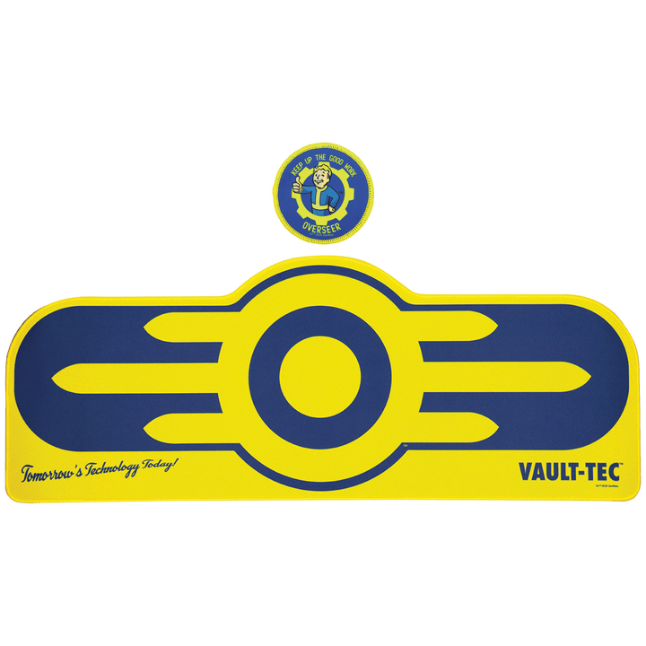 Fallout Vault-Tec XL Desk Pad and Coaster Set