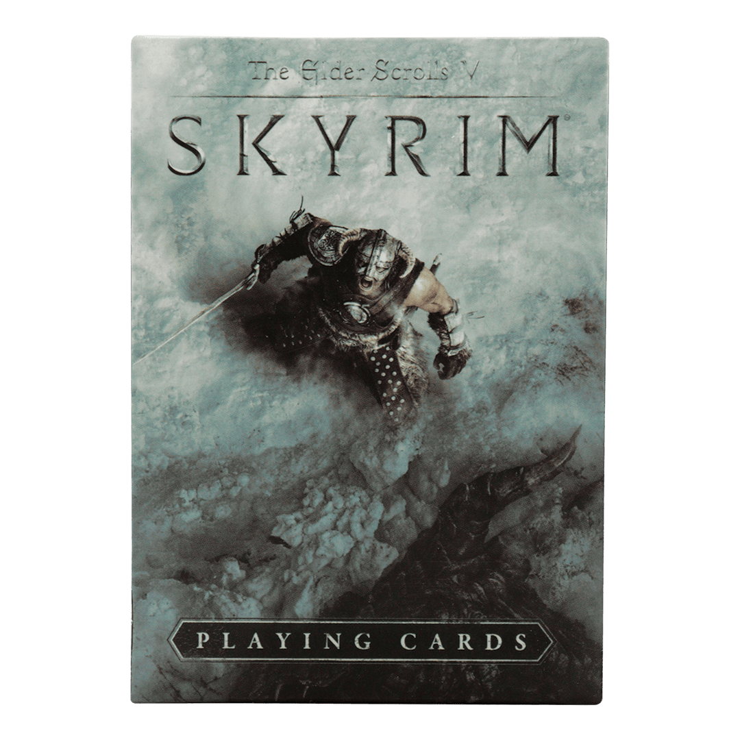 The Elder Scrolls Skyrim Playing Cards CDU Containing 12 Packs
