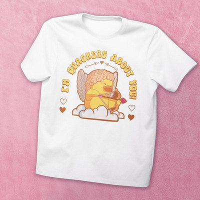 Cupid 'I'm Quackers About You' TUBBZ T-Shirt