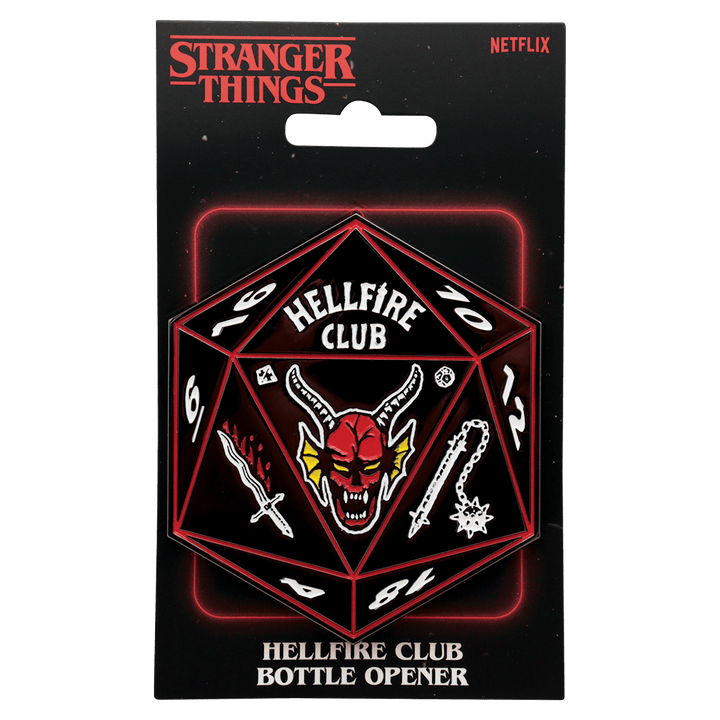 Stranger Things Hellfire Club Bottle Opener