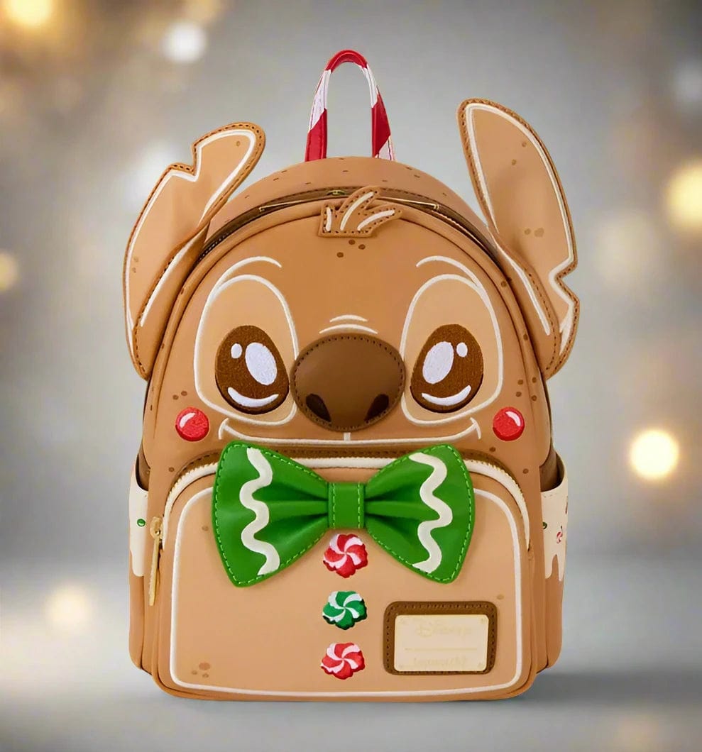 Loungefly Disney Lilo And Stitch Gingerbread Stitch Cosplay Mini Backpack Loungefly Just Geek