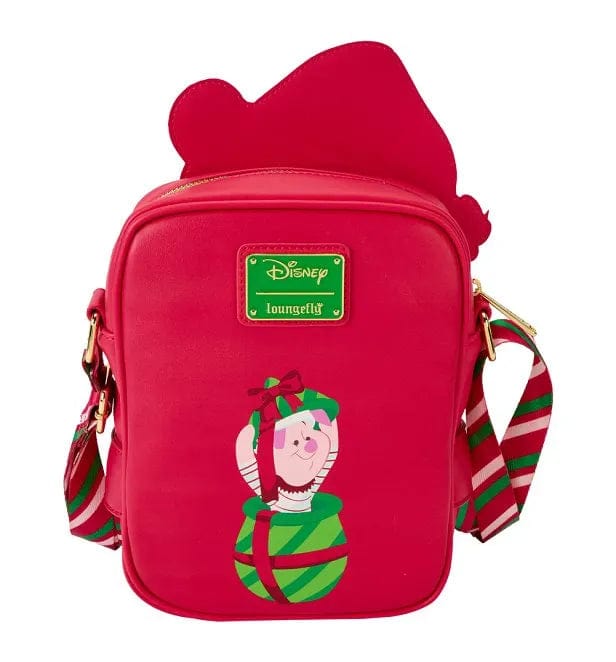Loungefly Disney Winnie The Pooh Santa Pooh Crossbuddies Bag