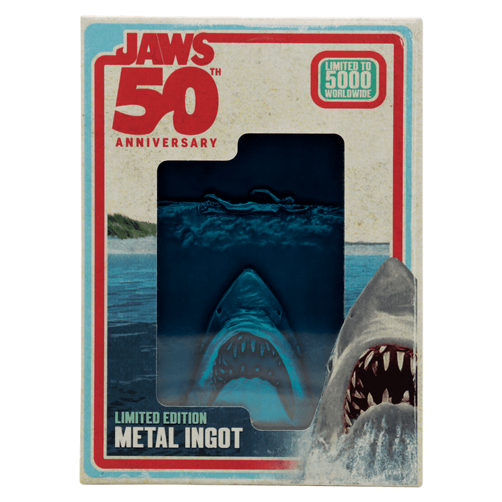 Jaws 50th Anniversary Poster Ingot