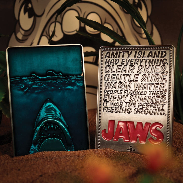 Jaws 50th Anniversary Poster Ingot