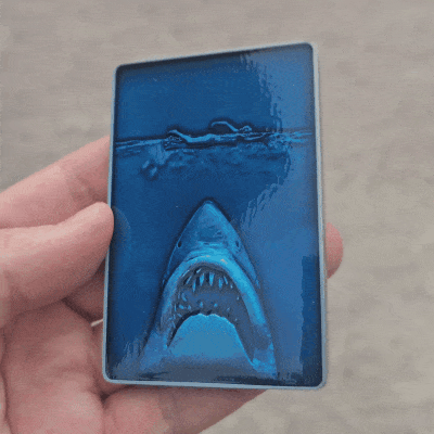 Jaws 50th Anniversary Poster Ingot