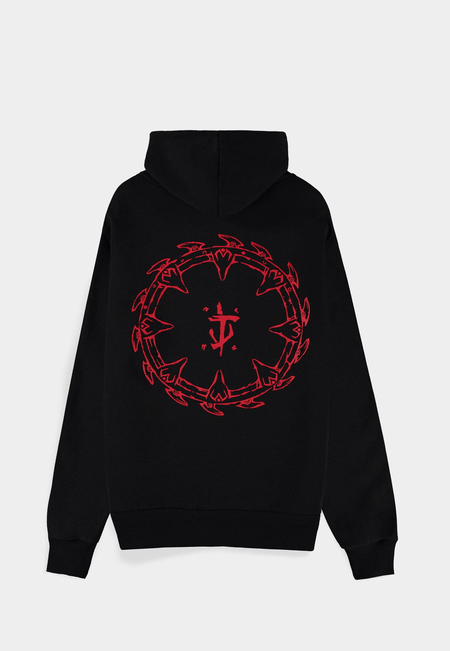 Doom Hoodie Doom Zipper Symbol