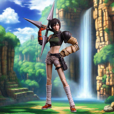 Final Fantasy VII Play Arts Kai Action Figure Yuffie Kisaragi 25 cm