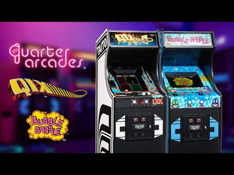 TAITO: BUBBLE BOBBLE Quarter Size Arcade Cabinet