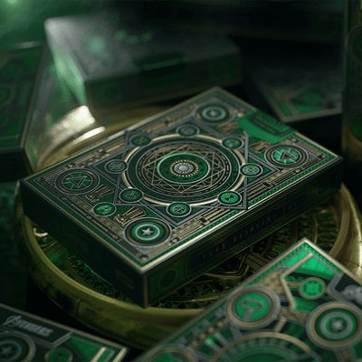 Official Theory 11 Avengers Playing Cards (Green Edition)