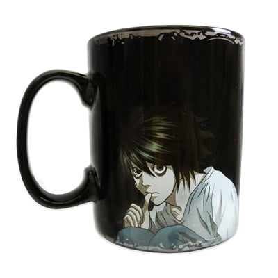 Official Death Note Kira & L Heat Changing Mug