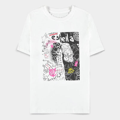 2XL Official Disney Cruella Graphic Print Women's Short Sleeved  T-Shirts