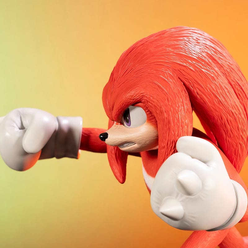 Official First4Figures Sonic the Hedgehog 2 Knuckles Standoff Statue (Standard Edition)