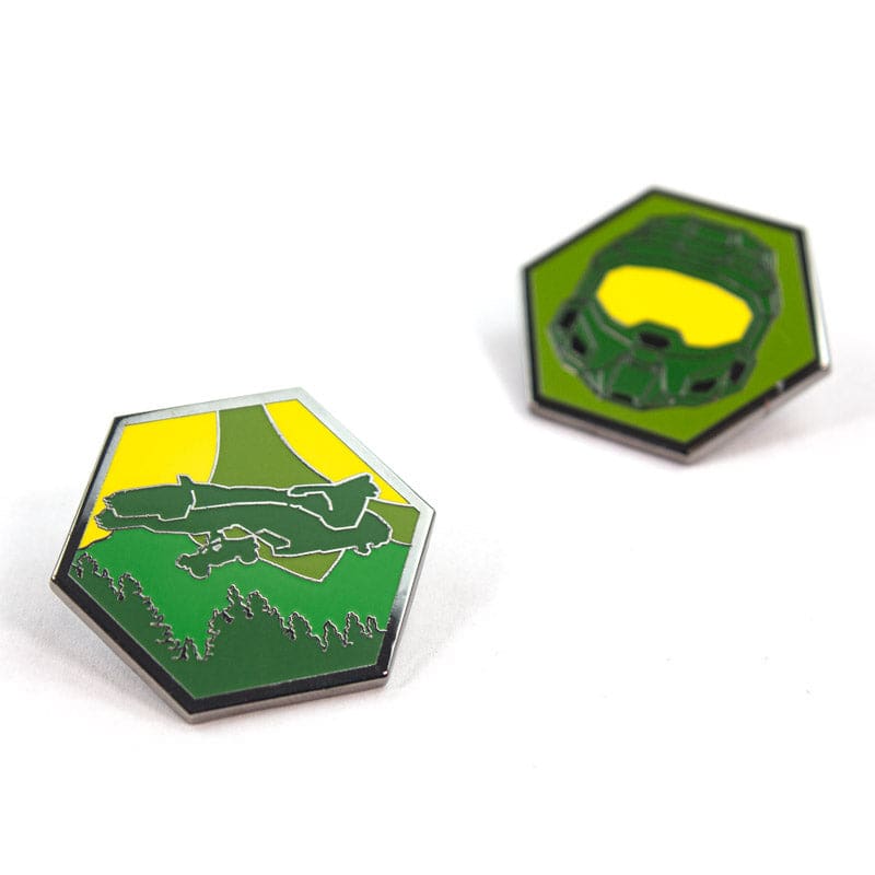 One Size Pin Kings Halo Enamel Pin Badge Set 1.3