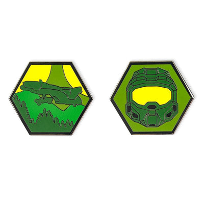 One Size Pin Kings Halo Enamel Pin Badge Set 1.3