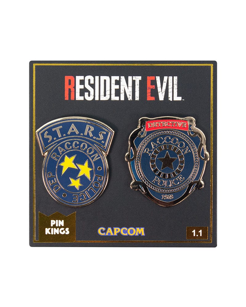 One Size Pin Kings Resident Evil Enamel Pin Badge Set 1.1