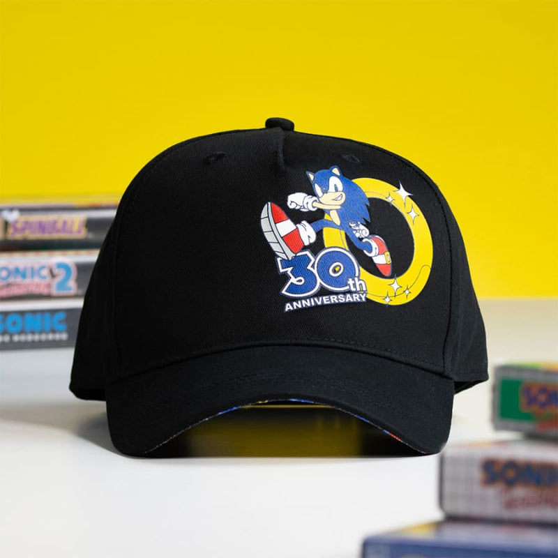 One Size Official Sonic the Hedgehog 30th Anniversary Snapback