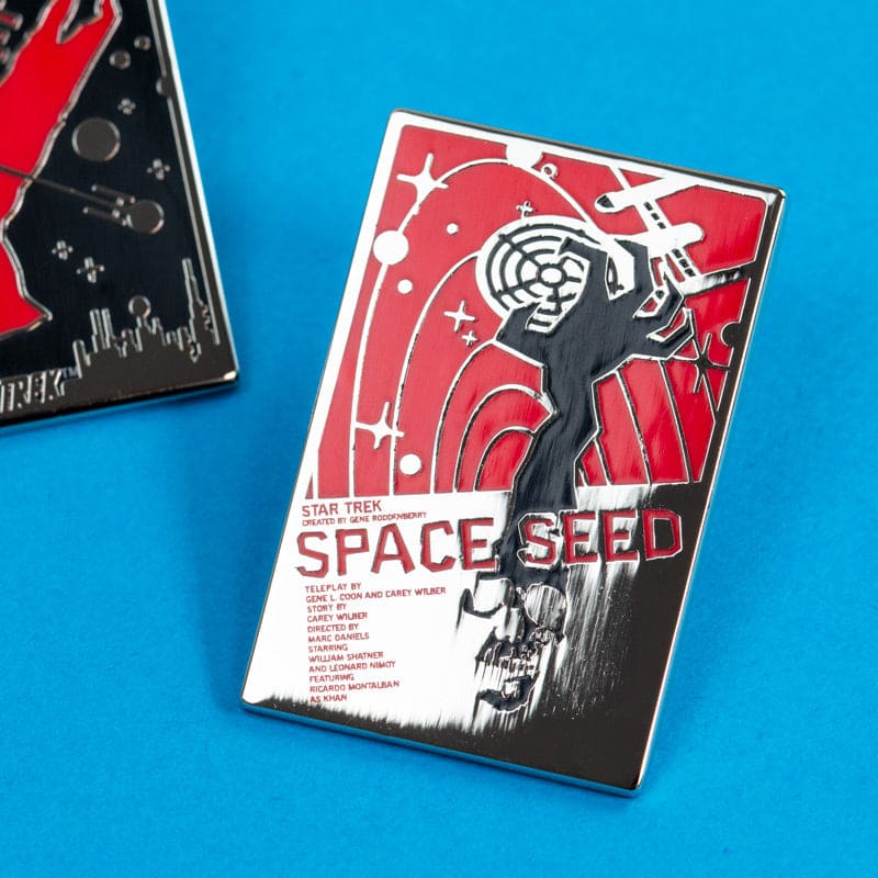 One Size Pin Kings Star Trek Enamel Pin Badge Set 1.2 – The Devil in the Dark & Space Seed