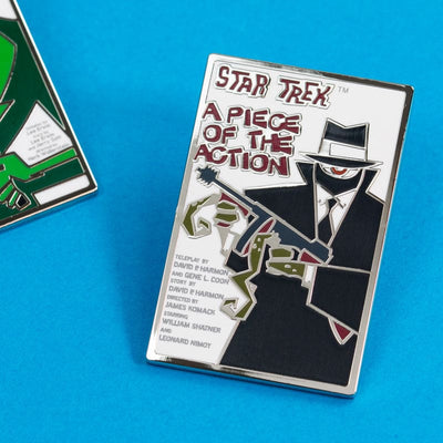 One Size Pin Kings Star Trek Enamel Pin Badge Set 1.4 – A Piece of Action & Whom Gods Destroy