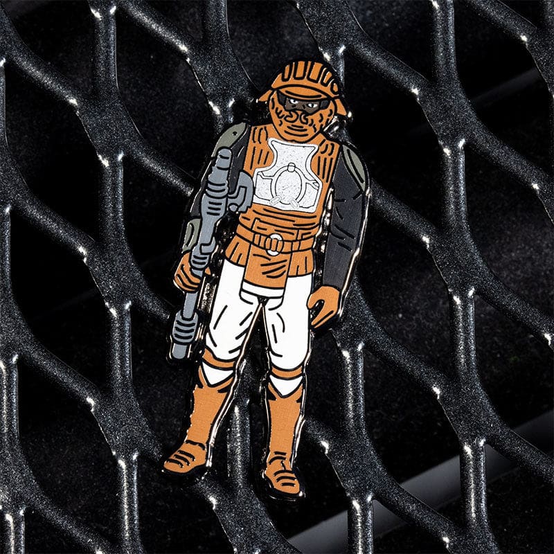 One Size Pin Kings Star Wars Enamel Pin Badge Set 1.33 – Biker Scout and Lando Calrissian (Skiff Guard Disguise)