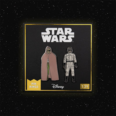One Size Pin Kings Star Wars Enamel Pin Badge Set 1.39 – Prune Face and AT-ST Driver