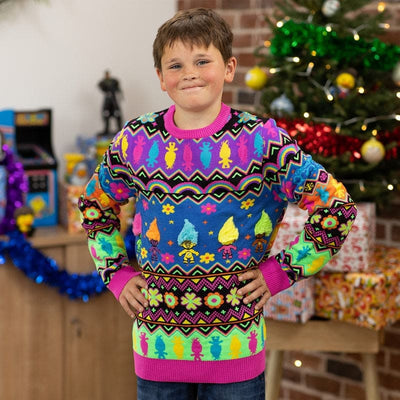 Official Trolls Christmas Jumper / Ugly Sweater
