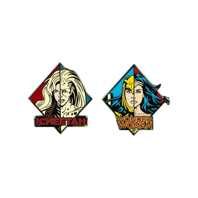 One Size Pin Kings Wonder Woman '84  Enamel Pin Badge Set 1.1 - WW & Cheetah