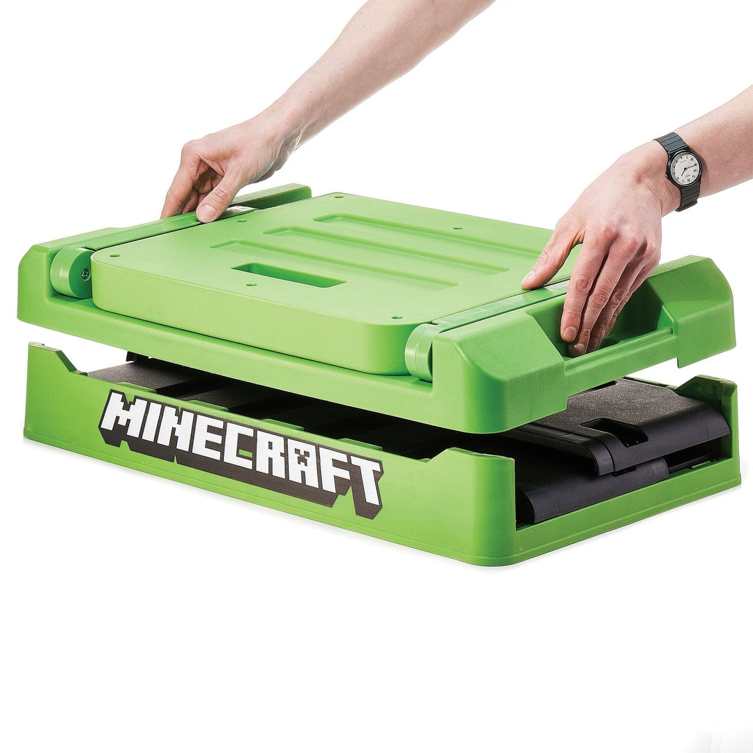 Minecraft Bedroom Storage Box with folding chair