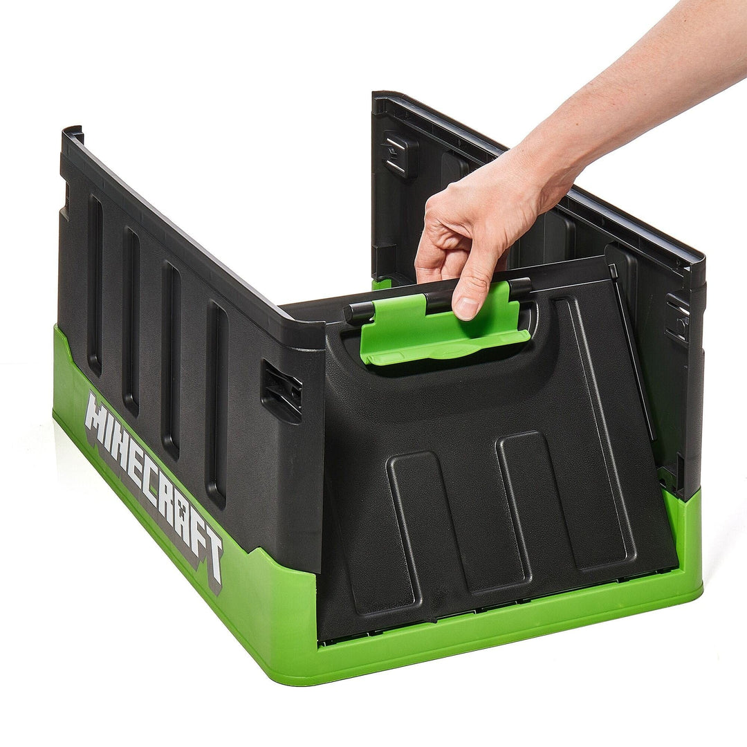 Minecraft Bedroom Storage Box with folding chair