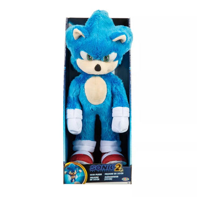 Official Sonic the Hedgehog 2 Movie 13" Sonic Plush