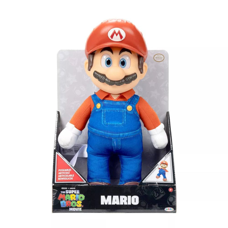 Official The Super Mario Bros. Movie Mario Poseable Plush