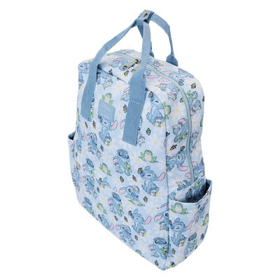 Loungefly Disney Lilo and Stitch Springtime Stitch Full Size Backpack
