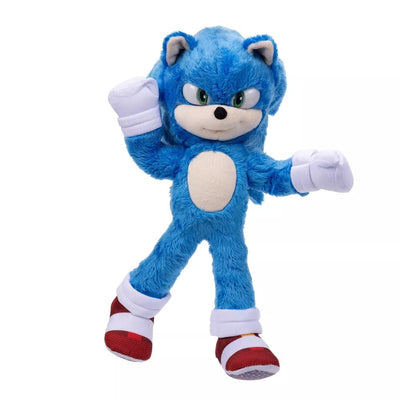 Official Sonic the Hedgehog 2 Movie 13" Sonic Plush