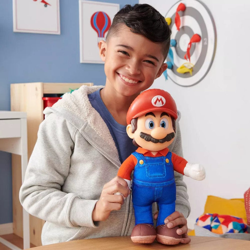 Official The Super Mario Bros. Movie Mario Poseable Plush