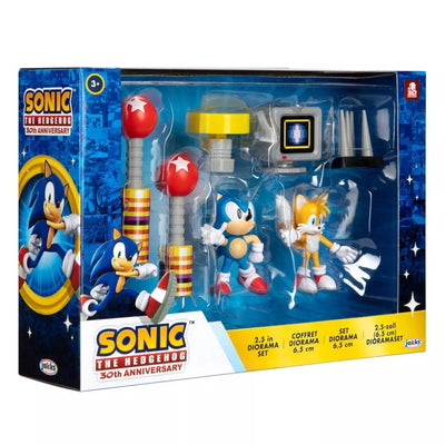 Official Sonic the Hedgehog 2.5" Figure Diorama Set