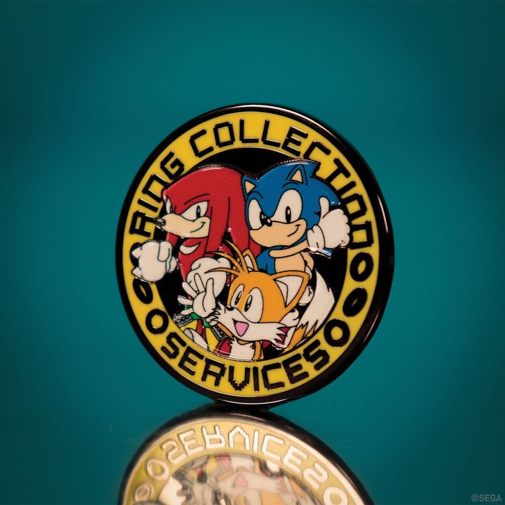 Sonic The Hedgehog: Sonic, Tails, and Knuckles Pin Badge