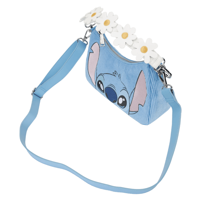 Loungefly Disney Lilo and Stitch Springtime Stitch Daisy Handle Crossbody Bag