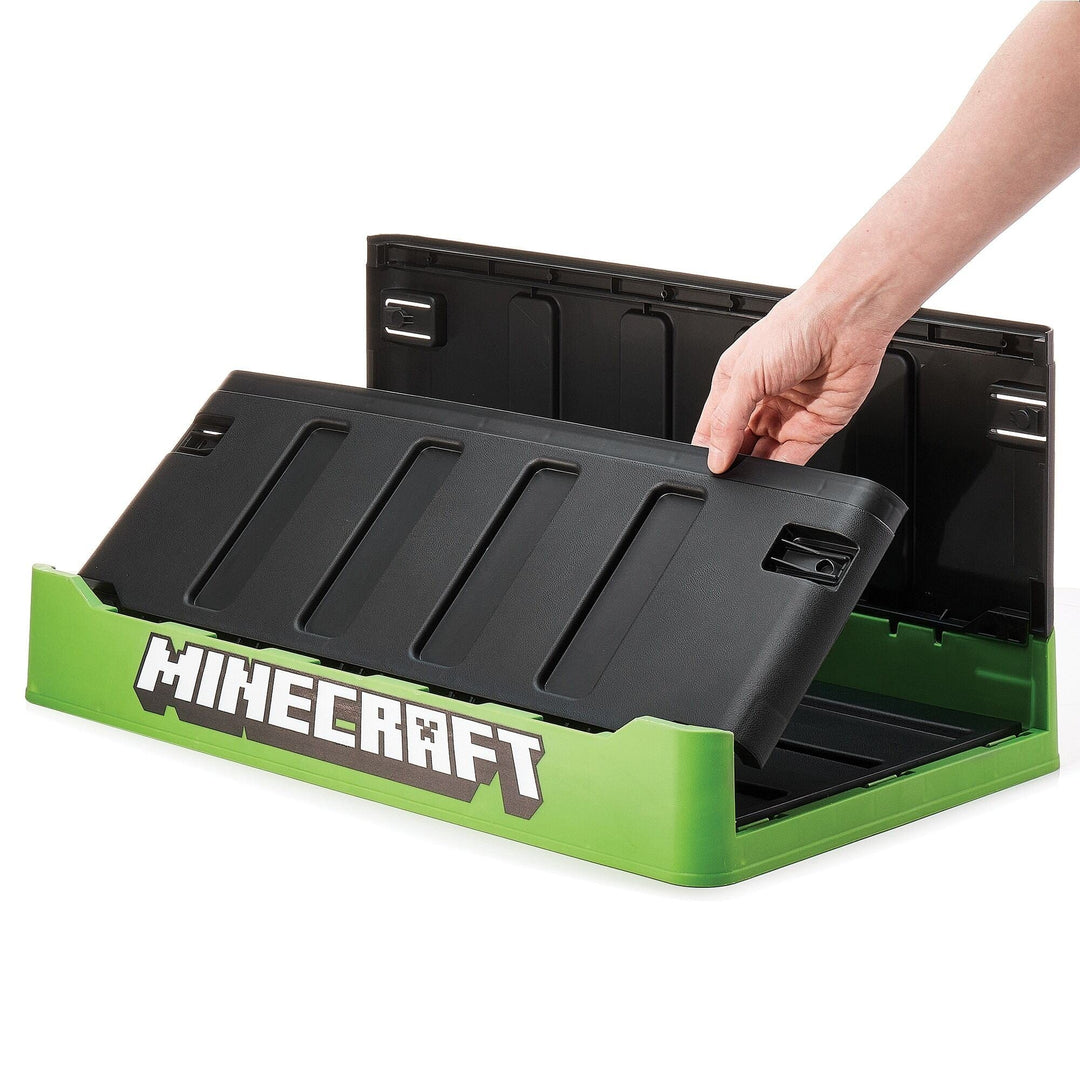 Minecraft Bedroom Storage Box with folding chair