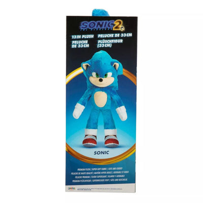 Official Sonic the Hedgehog 2 Movie 13" Sonic Plush