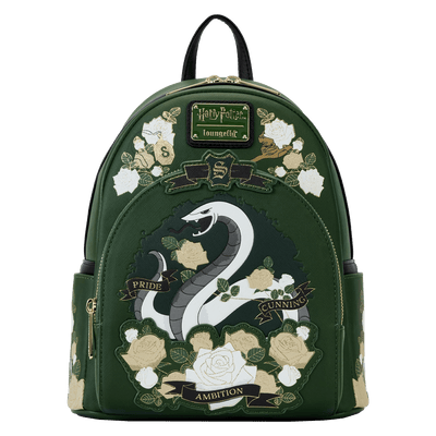 Loungefly Harry Potter Slytherin House Tattoo Mini Backpack