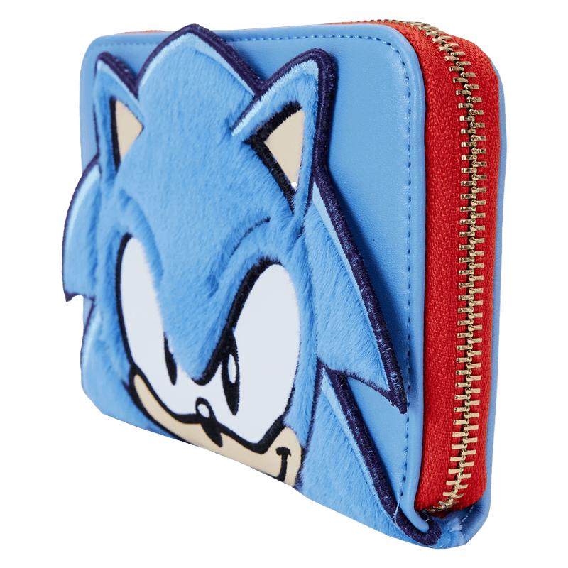 Loungefly Sonic the Hedgehog Classic Cosplay Zip Around Wallet