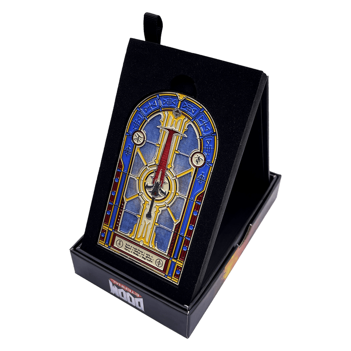 Doom Limited Edition Crucible Sword Stained Glass Window Ingot