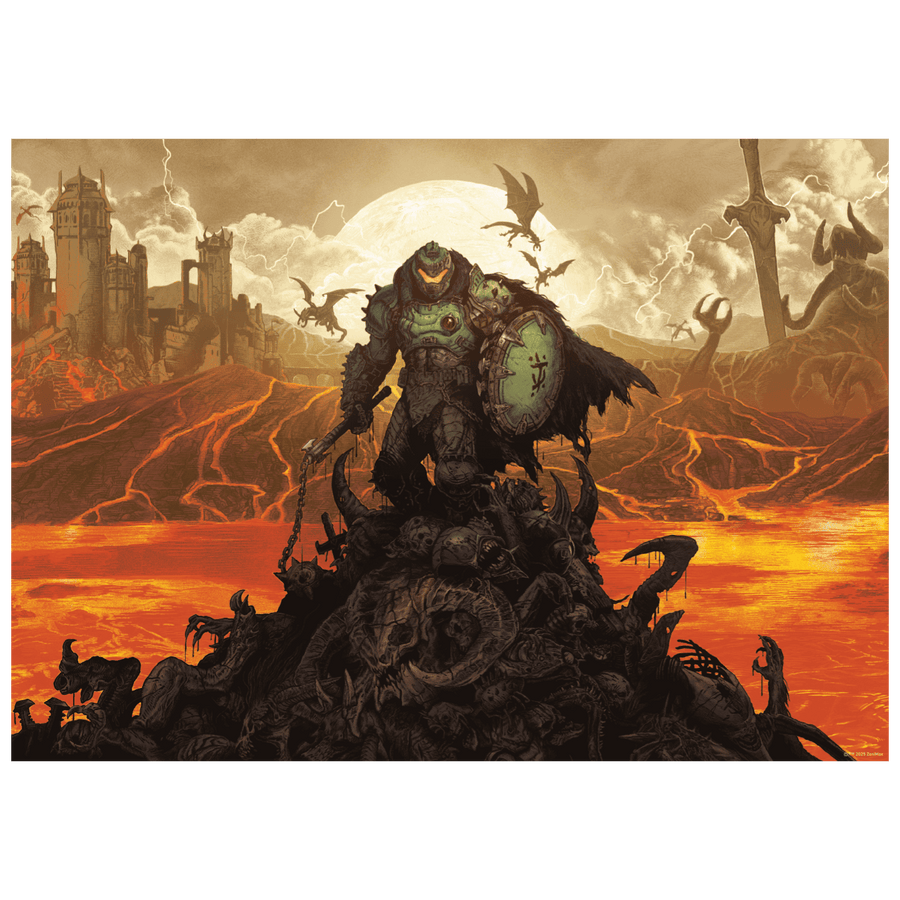 DOOM: The Dark Ages Limited Edition A3 Art Print