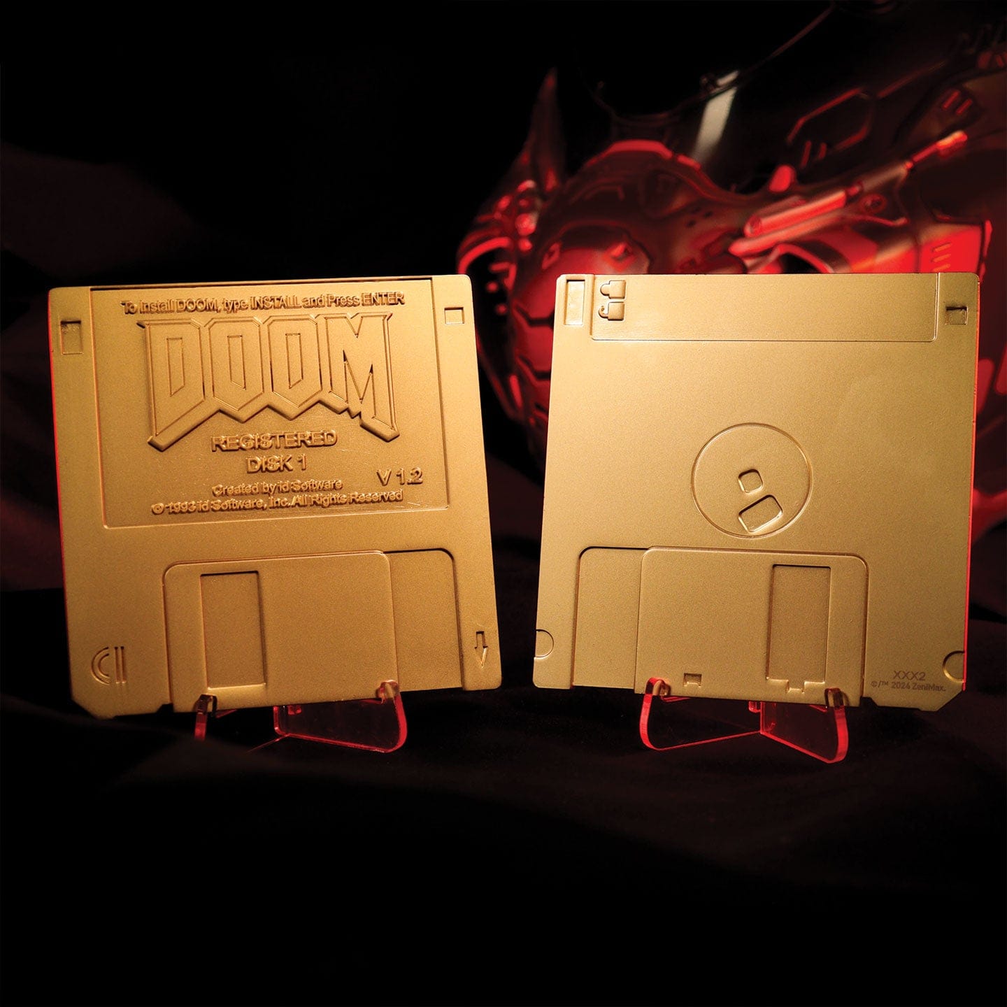 DOOM: Floppy Disk - Limited Edition Imitation Gold Plated Replica
