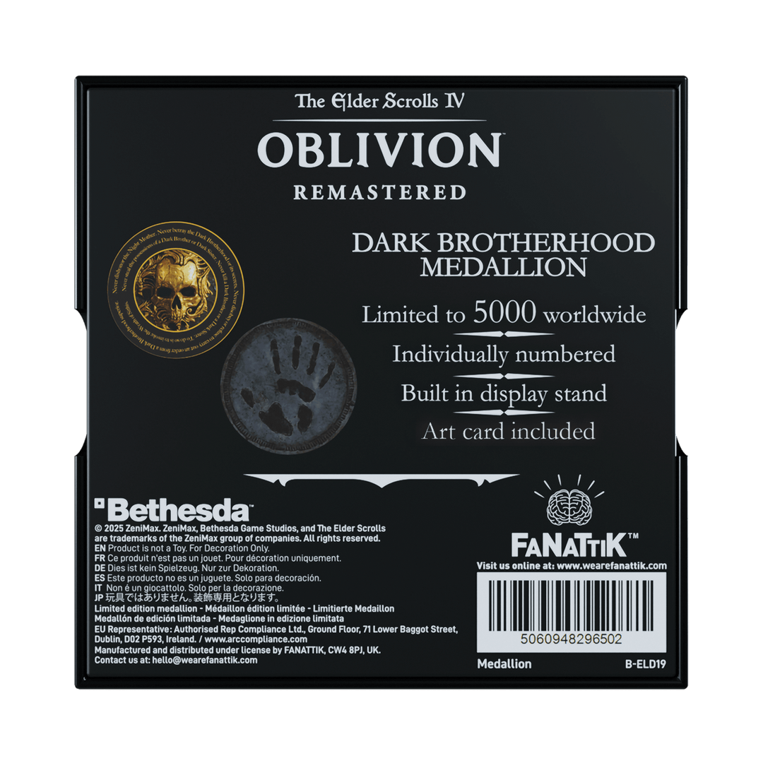 The Elder Scrolls IV: Oblivion Dark Brotherhood Medallion
